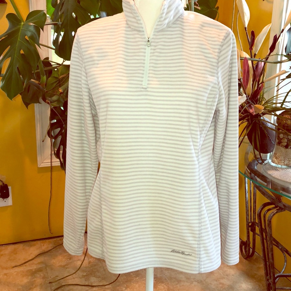 Eddie Bauer 1/4 zip fleece pullover